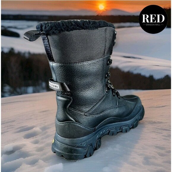 UGG Black Adirondack Meridian Gore-Tex Extreme Boots 1143839 - Women's Size 7 - Picture 12 of 14